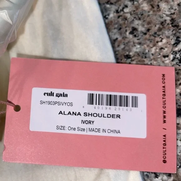 Alana shoulder bag Cult Gaia, ivory, nwt - Picture 15 of 15